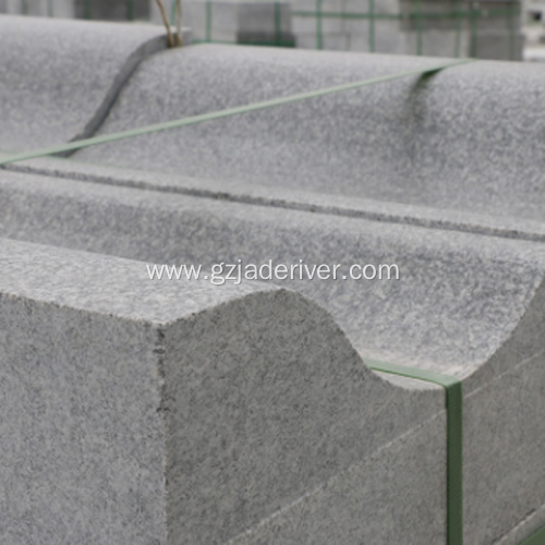 Natural Granite Road Side Shaped Decorative Border Stone